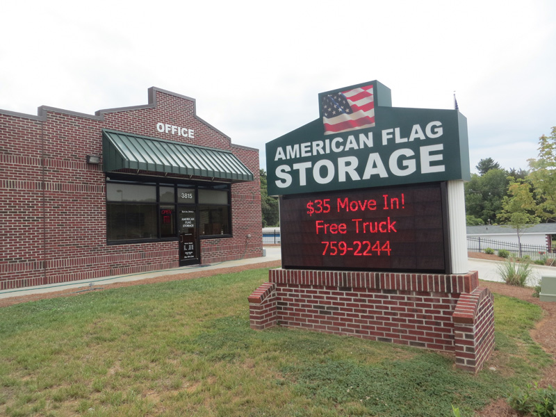 American Flag Storage